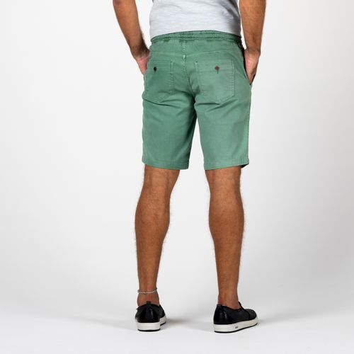 Bermuda Chino Elástico - Verde Claro