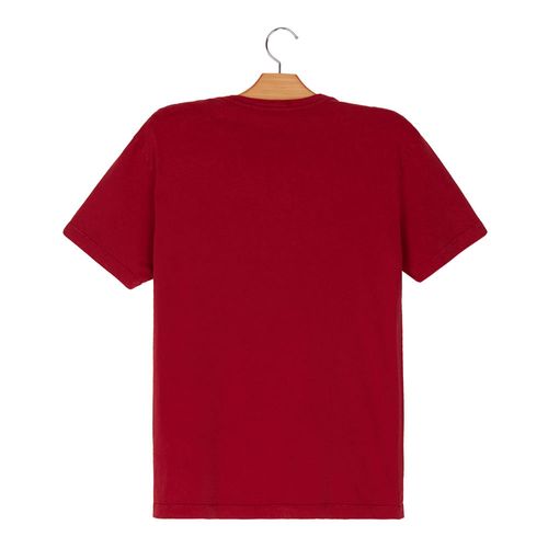 Camiseta Marmorizada Flavio - Vermelho