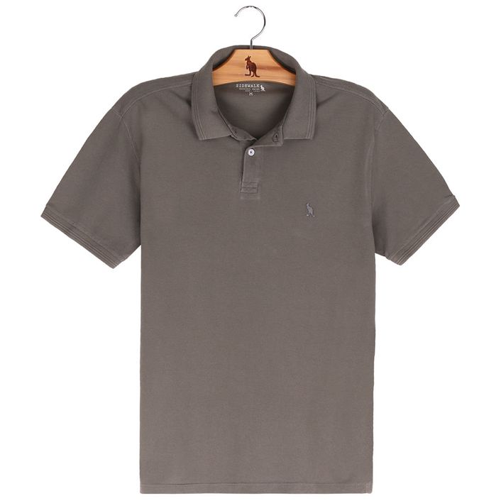 Polo Dois Relevos - Verde Militar