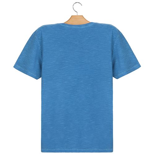 Camiseta Flame Stone - Azul Cobalto