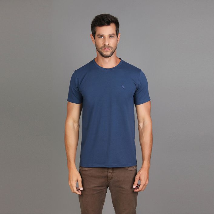 Básica Elastano - Azul Marinho