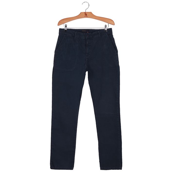 Chino 2 Pences Costas - Azul Marinho