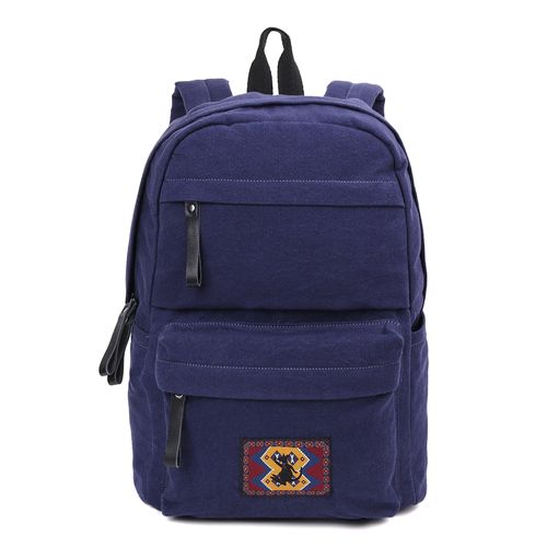Mochila Lona Bolsos - Azul Marinho