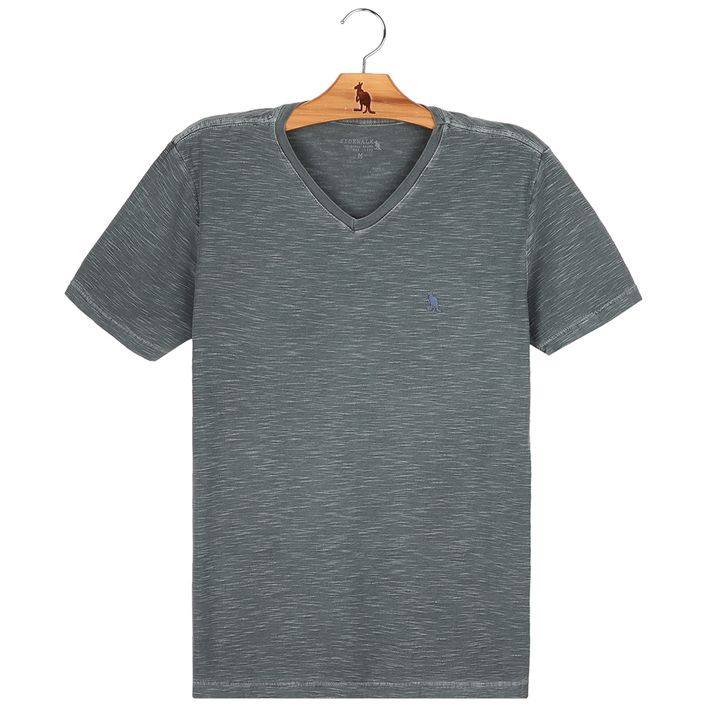 Camiseta Flame Stone - Verde Ardosia