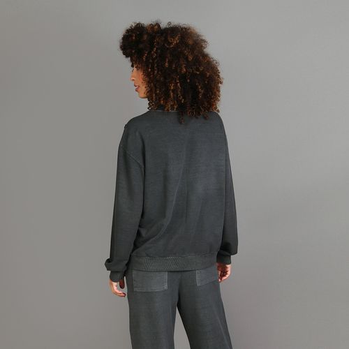 Camiseta Botoes Ombro - Preto