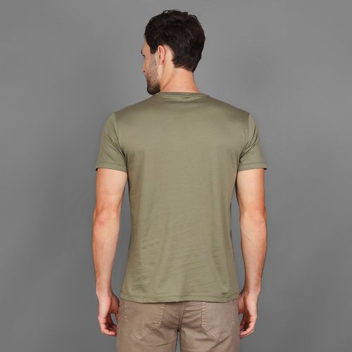 Camiseta Pima - Verde Oliva