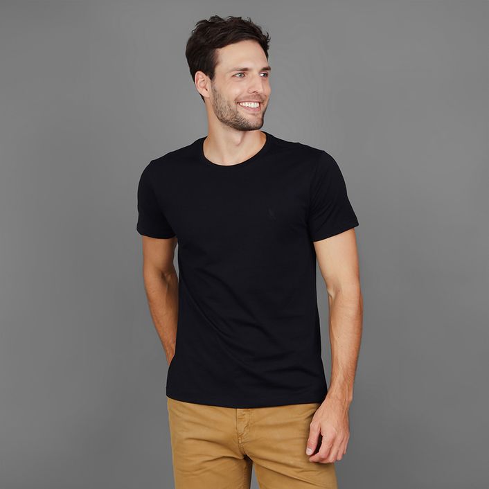 Camiseta Pima - Preto