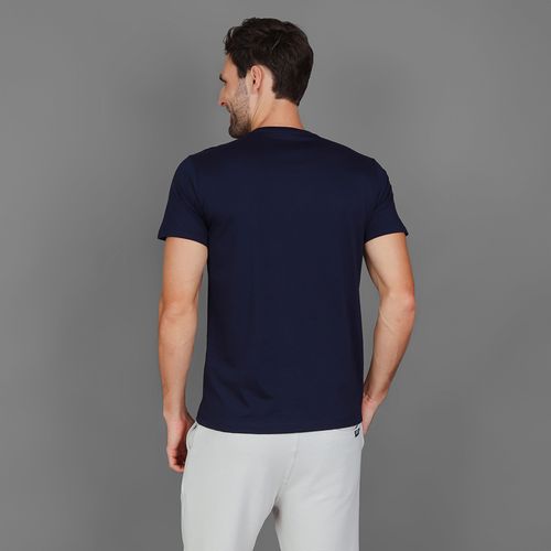 Camiseta Pima - Azul Marinho