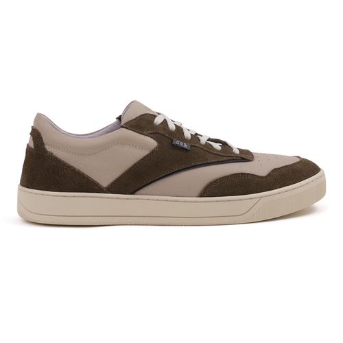 Tenis Couro Ohio - Verde Militar