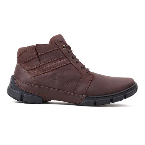Bota Couro Praire Rust - Cafe