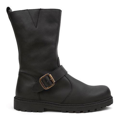 Bota Fem Cano Medio Texas - Preto