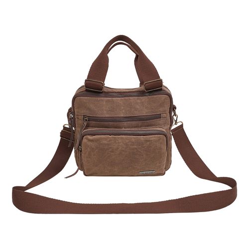 Bolso Lona Resinada Bolso - Kaki