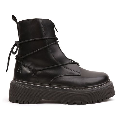 Bota Couro Street - Preto