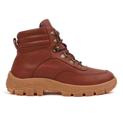 Bota Fem Ohio Montanha - Conhaque
