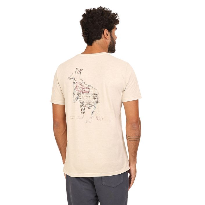 Camiseta Canguru Aborigen - Kaki