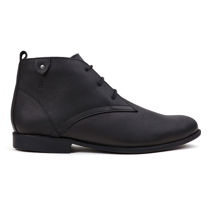 Bota Nobuck Ilhos - Preto