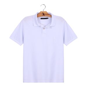 Polo Gola Friso - Branco