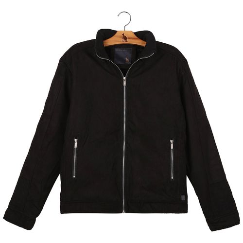 Jaqueta Suede Pelo Intern - Preto