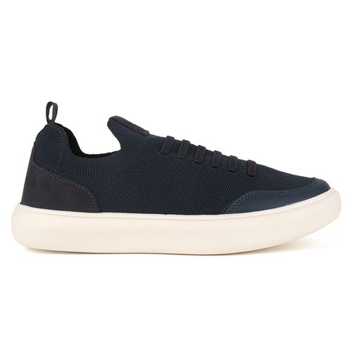 Tenis Knit Elastico - Azul Marinho