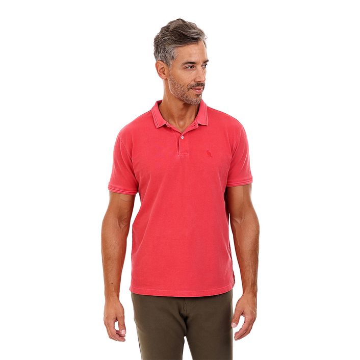 Polo Dois Relevos Estonad - Goiaba