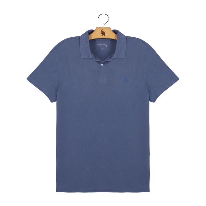 Polo Piquet Classica - Azul Jeans