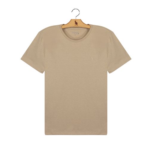 Camiseta Mescla Color - Kaki Claro