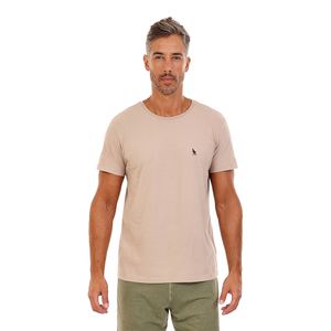 Camiseta Sol Lua Montanha - Kaki