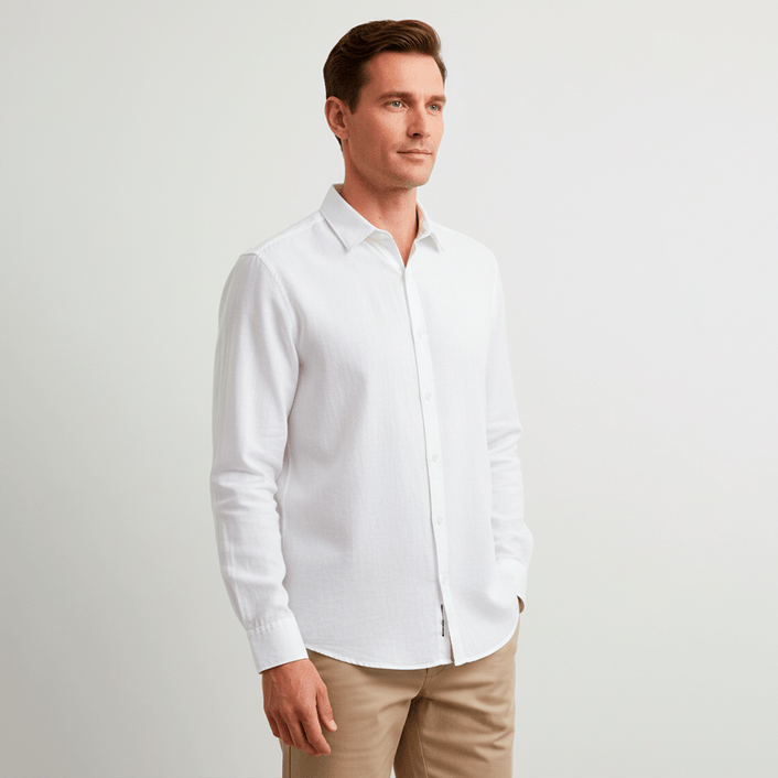 Camisa Linho - Branco