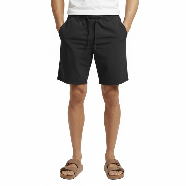 Bermuda Cos Elastc Waist - Preto