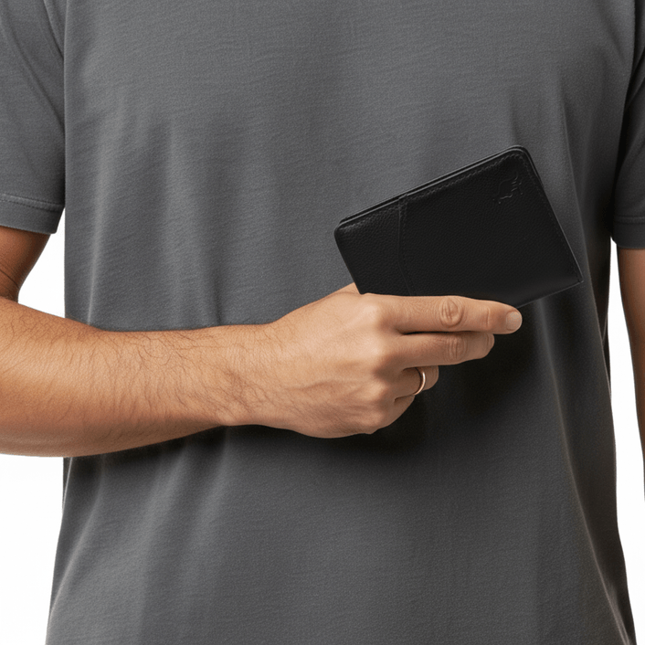 Carteira Porta Cartao - Preto