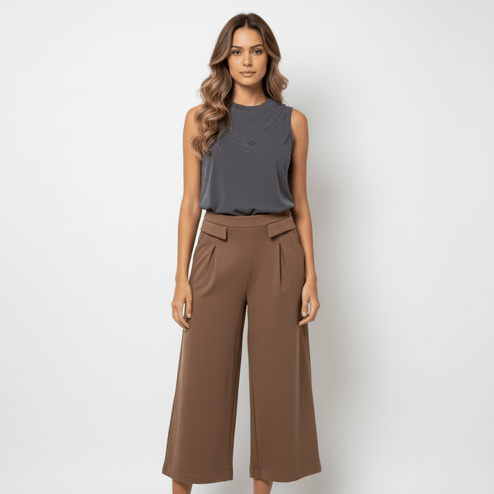 Regata Mix Tecido - Preto