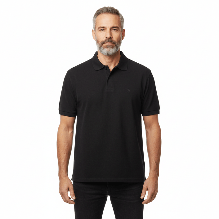 Polo Gola Friso - Preto