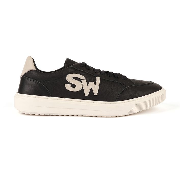 Tenis Couro Sw Genuine - Preto