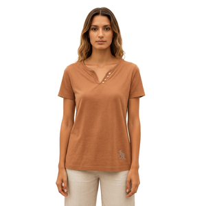 Camiseta Arabe - Capuccino