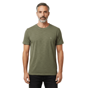 Camiseta Careca Flame Est - Verde Militar