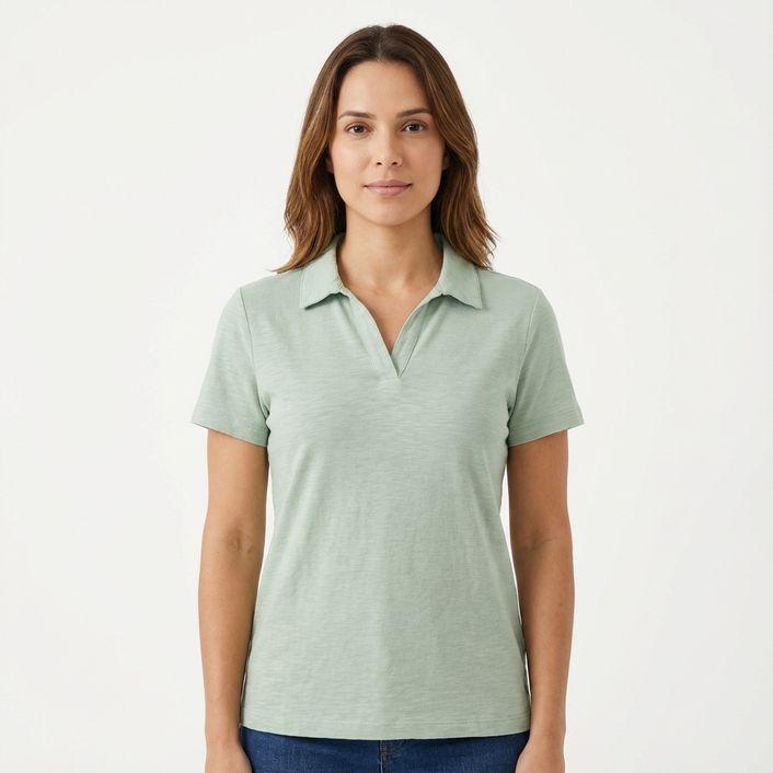 Polo Flame - Verde Argila