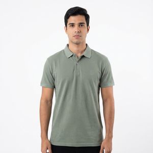 Polo Piquet Classica - Verde Argila