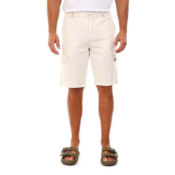 Bermuda Cargo Cotton - Natural