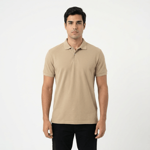 Polo Basic Visc - Kaki