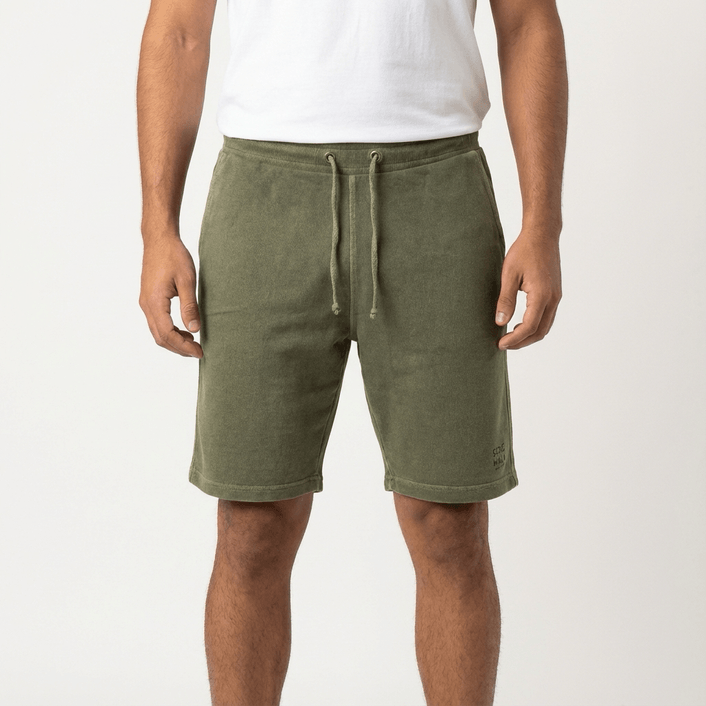 Bermuda Moletinho Faca - Verde Militar