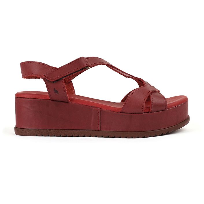 Sandalia Anabela Classica - Vinho