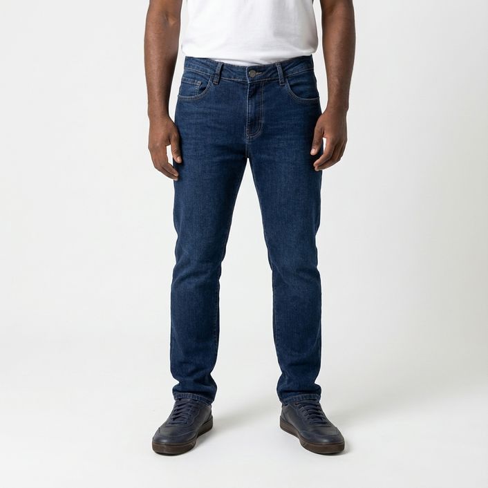 Calca Jeans Med - Azul Medio