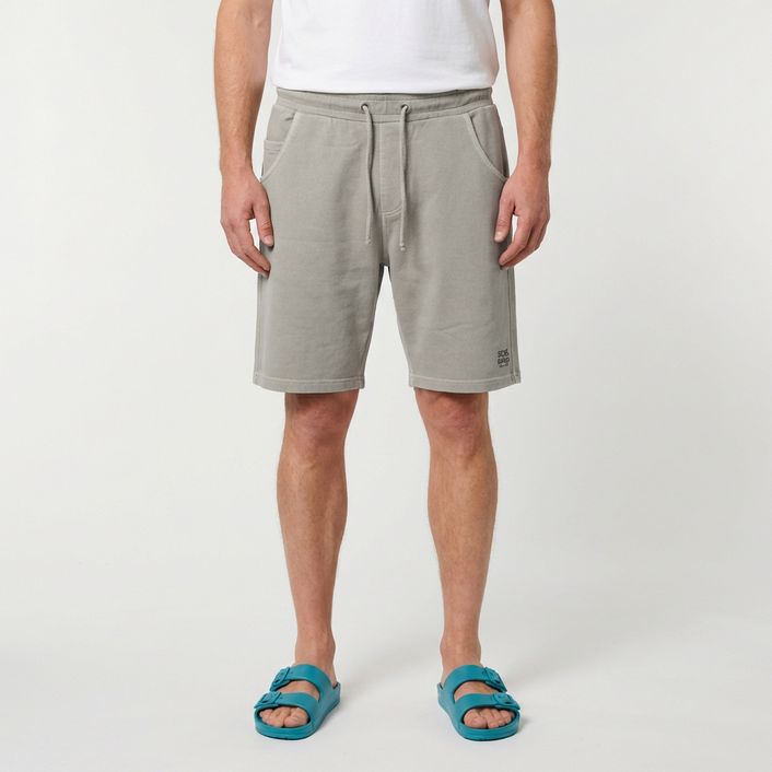 Bermuda Moletom Relogio - Kaki