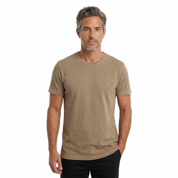 Camiseta Piquet Firme - Charuto